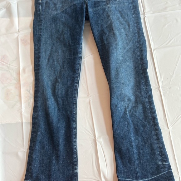 Veronica Beard Denim - Veronica Beard Carolyn baby boot cut 5 button jeans waist detail size 26 GUC